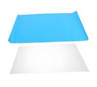 Veemoon 2pcs Realistic Water Ripple for Miniature Landscapes Clear Natural Texture Water Drawing Mat DIY Sand Table Ocean Wavy Tissue Background Paper for Scrapbooking
