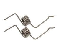 Veemoon 2Pcs Refrigerator Door Spring Hinge Replacement, 1.3-10.6-5 Coil Torsion Spring for Vertical Fridge Frame, Refrigerator French Door Repair Kit, Appliance Electronics Accessories