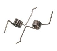 Veemoon 2pcs Refrigerator Door Spring Latch Replacement Stainless Steel Fridge Door Spring for Electronics Refrigerator Hinge Repair Kit