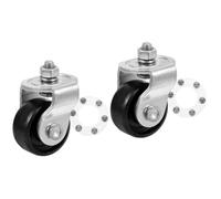 Veemoon 2pcs Replacement Jack Casters for Floor Jack 2 Ton Caster Wheel Heavy Duty Swivel Wheel for
