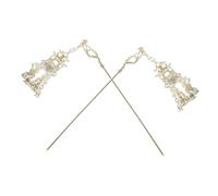 Veemoon 2pcs Retro Chinese Lantern Hairpins Lightweight Long Hair Sticks for Women Traditional Hanfu Hair Accessories with Antique Pendant Design Decorative Vintage Style