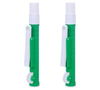 Veemoon 2pcs Scientific Pipette Pumps for Precise Liquid Handling Single Channel Plastic Design Suitable for Standard Pipettes Dropper Tips in Research Lab and Liquid Handling