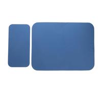 Veemoon 2pcs Sewing Machine Muffling Mat & Pedal Sewing Mat Blue