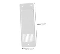Veemoon 2PCS Shipping Container Vent Kit with Heat Dissipation Easy Install Air Vent Covers for Trailer Side Compatible with Truck Cargo Containers for Temperature Regulation and Airflow