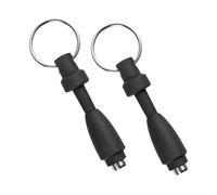 Veemoon 2pcs Silicone Cigar Puncher Compact Portable Keychain Hole Opener for All Cigar Types Travel Social Events Enhances Draw and Flavor