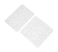 Veemoon 2pcs Silicone Earring Molds for Resin Casting Flexible Leaf and Cloud Pendant Jewelry Moulds Durable Reusable DIY Crafting Tools for Handmade Presents and Personal Collections