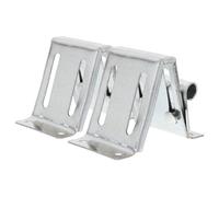 Veemoon 2pcs Silver Iron Garage Door Hinge with Precision Design and Easy Installation for Residential and Light Commercial Garage Doors Replacement Bracket and Accessories