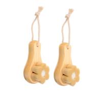 Veemoon 2pcs Soft Bristle Face Wash Scrubber with Plum Blossom Shape for Gentle Blackhead Removal Deep Pore Cleansing and Facial Massage Manual Skin Care Tool for Women