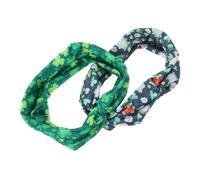 Veemoon 2pcs St Patrick's Day Headband for Adults Green Shamrock Fabric Hair Decoration for Festival Parties Fun Cosplay Accessories for Celebrating Style