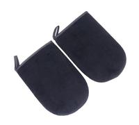Veemoon 2pcs Tan Back Applicator Gloves Self Tanning Mitts Instant Wash off Fake Tan