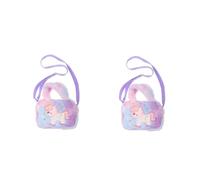 Veemoon 2pcs Unicorn Purse for Girls Boys and Girls Cartoon Design Crossbody Bag Safe Material