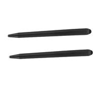 Veemoon 2pcs Universal Touch Screen Stylus Pen for Teaching Displays, Dual-tip Black Stylus Pens Compatible Electronic Whiteboards and Interactive Screens