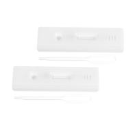 Veemoon 2pcs Veterinary Pregnancy Test Strips Abs Material Portable for Farm Animals Breeding Management Quick Results Display