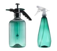 Veemoon 2pcs Watering Can Watering Container Gardening Sturdy Plastic Bright Color Simple Shape Wear-resistant Not Easy to Deform for Plants in Courtyard Random Color