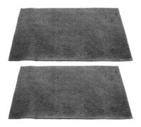 Veemoon 2pcs Wear-resistant Reptile Bedding Mat for Snake and Tortoise, Natural-looking Polyester Carpet, Convenient and Decorative Terrarium Liner for Household Use