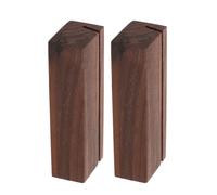 Veemoon 2pcs Wooden Puzzle Box Lid Stand 2mm Slot 8cm X 3cm Display Holder for Jigsaw Puzzle Boxes for Adults and Desktop Use