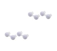 Veemoon 2sets Nose Breath Apparatus Nasal Device for Improved Breathing Mini Air Purifier Stopper Clips Comfortable Easy to Clean for Sleep White Packaging 2pcs*2