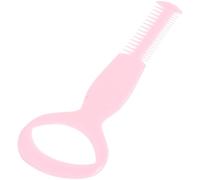 Veemoon 3-in-1 Multi-Purpose Mascara Guide Tool Eyelash Comb Sturdy Hard Plastic 2-Sided Combs Design Simple Practical Style for Eyelid and Eyebrow Grooming Color