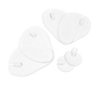 Veemoon 3 Pairs Forefoot Gel Insoles Self-Adhesive Cushions for Flip-Flops and Sandals, Anti-Slip Pressure Relief Pads for Foot and Blister Prevention