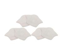 Veemoon 3 Pairs Protective Heel Pads Self-Adhesive Shoe Inserts for Sneakers Cushions with Non-Slip Cross-Embossed Design Prevent Heel Slippage and Foot Unisex Fit