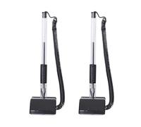 Veemoon 3 Pcs Black 0.7mm Office Pen for Smooth Writing on Desk