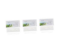 Veemoon 3 pcs Cow Pregnancy Test Strip for Livestock Safe Veterinary Colloidal Detection Easy to Use and Carry Vacuum Packed for Farm Animal Husbandry and Breeding Industry