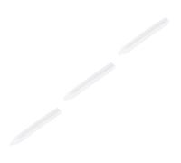 Veemoon 3 pcs DIY Ballpoint Pen Mold Silicone Reusable Manual Epoxy Resin Mold for Creative Ball-Point Pen Crafting at Home Store White