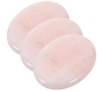 Veemoon 3 Pcs Jade Eyelash Extension Glue Holder Pallet Pad with Unique Shape Simple and Delicate Design Useful for Eyelash Extension Application