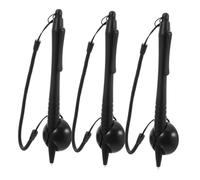 Veemoon 3 Pcs Writing Stylus Pens with Spring Rope and Base Touch Pen for Tablets Mobile Phones and High Precision Resistive Screen Handwriting and Touch Experience