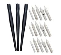Veemoon 3 Sets Line Pens Liquid Masking Fluid for Watercolor Artists Illustrators Art Ruling Pens with Precision Nibs for Detailed Artwork and Calligraphy Drawing