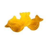 Veemoon 3 Sets Pet Memorial Paper Fish Shaped Yellow Offering for Cat Dog Loss Ritual Supplies Traditional Chinese Ancestor Money Ceremonial for Mourning