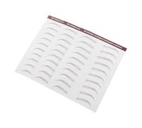 Veemoon 3 Sheets Eyebrow Stickers for Women Self Adhesive Hair Like Decals Easy Apply Temporary Transfer for Beginners Authentic Brown Eyebrow