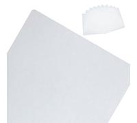 Veemoon 30 Sheets Qualitative Filter Paper Set 30x30cm for Laboratory Use - Fast, Medium Slow Absorbent Experiment Papers for Scientific Filtering and Water Absorption