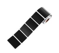 Veemoon 300 Pcs/roll Chalkboard Labels Removable Blackboard Stickers Rectangular PVC Adhesive Easy to Write for Bar Christmas Home Kitchen Organisation