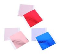 Veemoon 300 Sheets DIY Heat Transfer Foil for Box and Card Decoration, Assorted Colour Tinfoil with Easy Cutting and Sturdy Non-deformable Features, for Crafting and Box Decoration