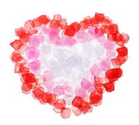 Veemoon 3000 Pcs Artificial Rose Petals Simulation Flower Confetti for Wedding Party Bedroom Decoration Romantic Anniversary Scatter in Red, Deep Pink, and White