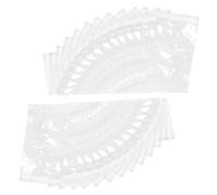 Veemoon 300pcs Plastic Card Sleeves 5x3 Inch Thick 10 Mil Self-Adhesive Pouches with Secure Seal Protects Postcards and Index Cards from Dirt, Dust and Wear for Storage and Display