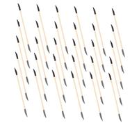 Veemoon 30pcs Double-Ended Nail Sanding Sticks Wooden Manicure Detailing Tools with Coarse and Fine Grit for Polishing Buffing and Precise Nail Art Placement Portable Care Kit