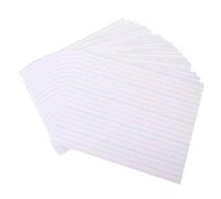 Veemoon 30Pcs Dry Erase Sentence Strips Ruled Writing Word Strips for Letter Learning and Sentence Building Classroom Office Use