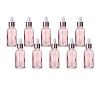 Veemoon 30Pcs Glass Dropper Bottles Portable Fillable Essential Oil Sub Bottles for DIY Aromatherapy for Perfumes and Liquid Storage
