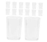 Veemoon 30pcs Miniature Dollhouse Cups Set, Colorful Mini Water Cups Models, Tiny Doll Accessories for Victorian Dollhouse Decoration and Play