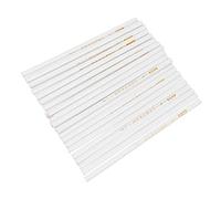 Veemoon 30pcs Nail Art Tool Point Drill Pen Portable Size Smooth Surface White Wax Wood DIY Nail Art for Daughter Female Friends