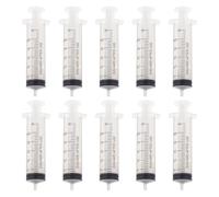 Veemoon 30pcs Needleless Plastic Syringe 30ml Capacity Lightweight Dispensing Syringe for Liquids Measuring and Feeding Pets for Laboratory and Industrial Use