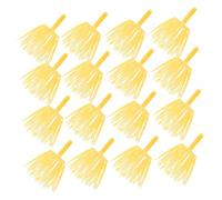 Veemoon 30pcs Yellow Artificial Flower Stamens for Decoration, Handmade Diy Craft Pistils, Double Heads Flower Stamens for Scrapbooking, Cake Decoration and Floral Arrangement