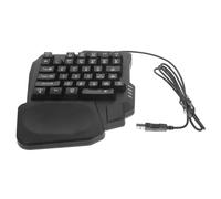 Veemoon 35-key Mechanical Gaming Keyboard with Backlight for E-sport Players, Compact One-handed Design for Pc and Laptop, Rgb Lighting for Home and Dorm Use