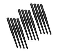 Veemoon 36 pcs Cartoon Penholders Black Plastic Comic Drawing Nib Holders Lightweight Practical Dip Pen Artists and Beginners