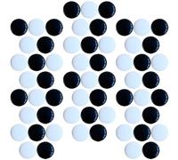 Veemoon 360pcs Sturdy Melamine Go Chess Pieces for School and Party Games, Comfortable and Convenient to Carry, Creative Small Chess Stones for Board Game Accessories