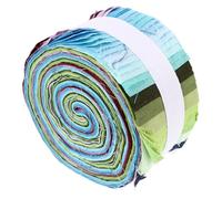 Veemoon 36pcs Cotton Fabric Quilting Strips Patchwork Cloth Strip DIY Fabric Material Handmade Decoration Material Comfortable Breathable Printed Design for DIY Household Goods