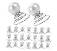 Veemoon 36pcs Faux Pearl Twist Hair Pins for Long Hair Bridal Chignon Accessories Elegant Spiral Coil Bobby Pins Wedding Updos Bridesmaids