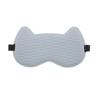 Veemoon 3D Plush Bear Shape Sleeping Eye Mask with Adjustable Elastic Strap, Light-Blocking Sleep Mask for ’S Naps, Bedtime and Travel - Lake Blue,